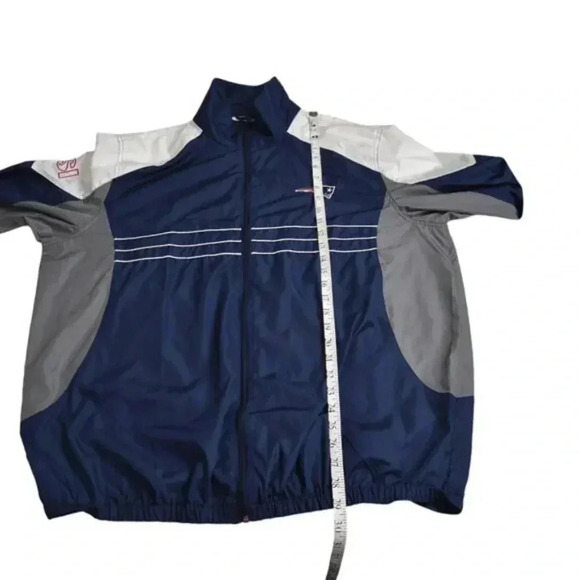 NFL Vintage New England Patriots Jacket Windbreaker Lightweight Full Zip Size XL - Picture 10 of 11